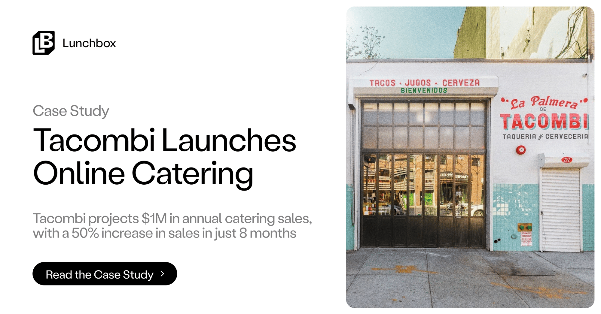 Tacombi Launches Online Catering
